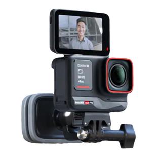 泰迅TELESIN磁吸万向球头背包夹适用 insta360ACEPRO/ACE运动相机书包夹子肩带夹支架可旋转支架ACEPRO2