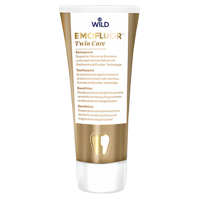 【自营】Wild怀尔德瑞士进口金管多肽牙膏清新口气薄荷味牙膏