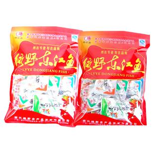 神农春（绿野东江）湖南郴州资兴特产500g香辣零食鱼块小鱼仔