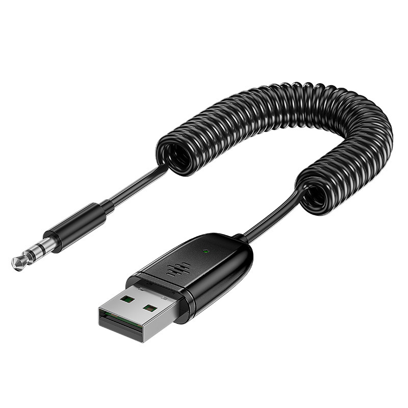 车载外接蓝牙接收器aux音频线汽车用usb老音响箱转换无损降噪音质