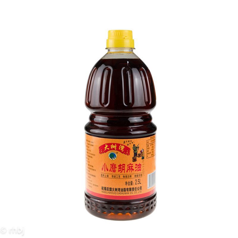 大树湾纯胡麻油亚麻籽油顺丰包邮