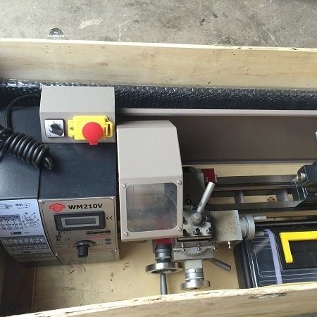 小车床 全齿轮型台式微型车床 家用回转直径210精密小型普通车床