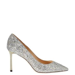 [新年礼物]JIMMY CHOO高跟鞋/ROMY/LOVE 女闪粉浅口jimmychoo婚鞋