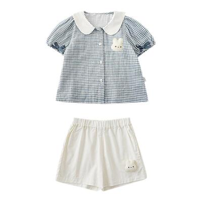 幼悠女童夏季连衣裙套装