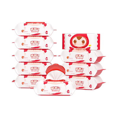 顺顺儿特柔婴儿手口湿纸巾