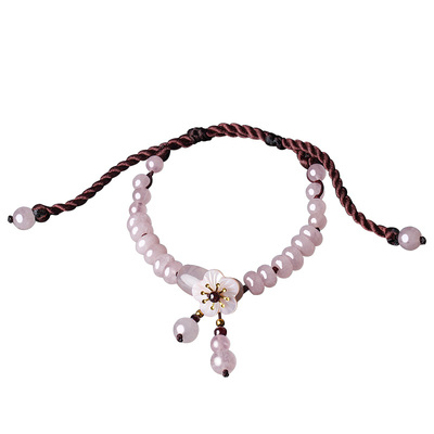 性价比手工脚链原创设计水晶贝壳