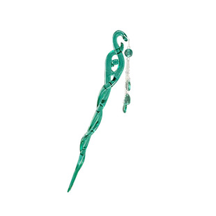 白蛇缘起同款发簪子新中式cos步摇流苏白蛇浮生周边后脑勺盘发钗