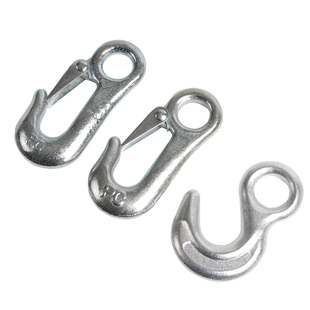 羊角钩S钩保险扣U型扣货物捆绑钩户外安全扣粗厚拖车钩吊车起重钩