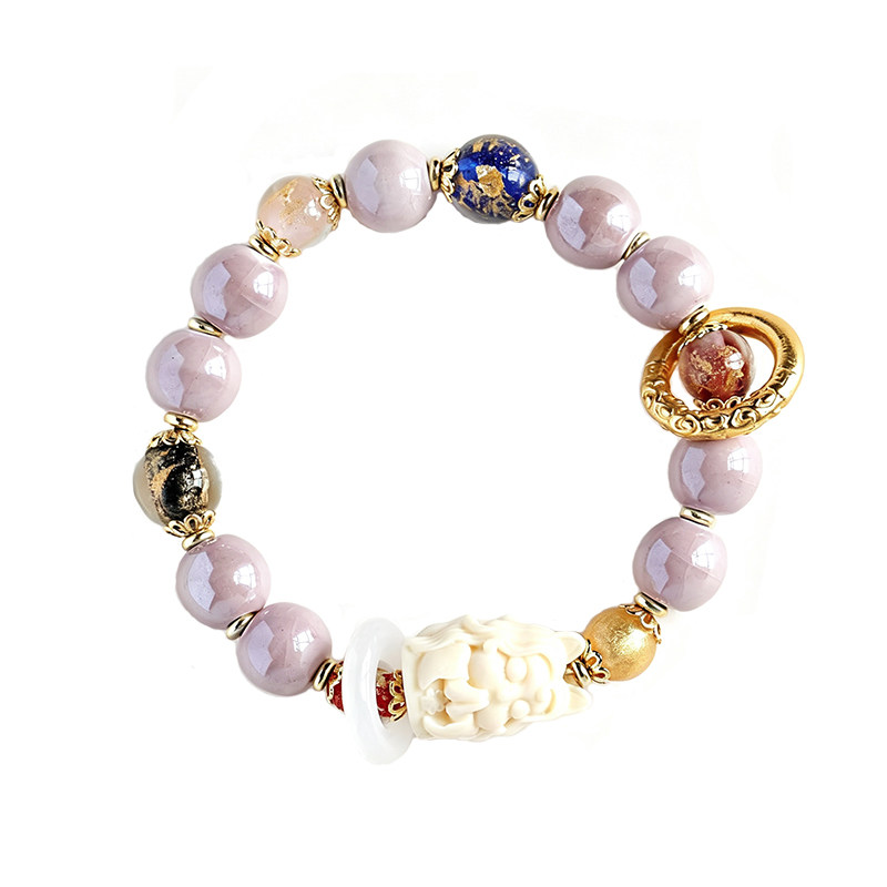 法物流通处九尾狐香灰琉璃手串