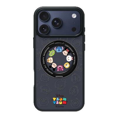 MASFEIL × 印花奇奇适用苹果17promax手机壳iPhone16pro新款磁吸带支架ip15全包Fo5支点迪士尼高级保护套13