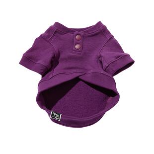 oddCIRKUS 日系街头宠物圆领套头卫衣 同成人紫色圆领卫亲子装