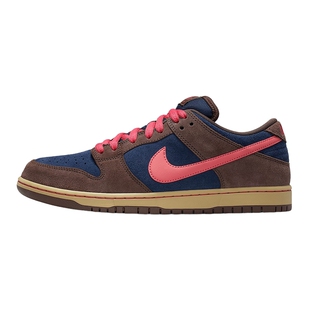 Nike耐克男鞋SB Dunk Low Pro巴洛克棕蓝粉休闲滑板鞋HQ1625-200