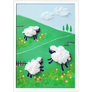 hoholuck儿童手工diy制作创意美术绘画材料包幼儿园小学课程礼物