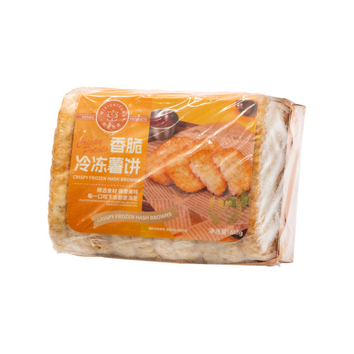 密薯奇谭香脆冷冻脆薯饼空气炸锅油炸早餐食材代餐原味土豆饼速食