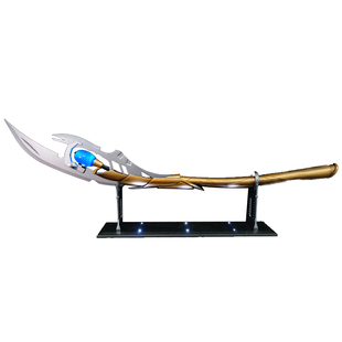 HCMY复联4洛基权杖1比1无限心灵原宝石容器全金属法杖武器模型