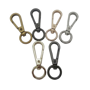 包包扣子配件钩扣高档女包五金扣金属扣头肩带挂扣高级包带链条扣