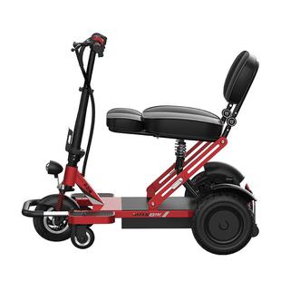 小飞哥电动三轮车折叠新款老年人代步车家用小型电动车迷你电瓶车