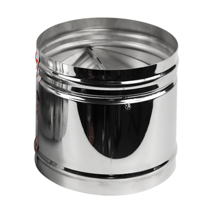 不锈钢止回阀镀锌通风管道止逆阀烟道单向防倒灌风量调节阀门开关