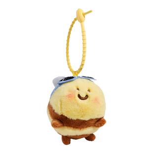 X3COMMUNE正版小蜜蜂cp磁吸鲨贝bee毛绒玩偶包包挂件汽车钥扣挂饰