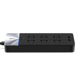 公牛抗电涌插座官方插排过载保护家用多孔USB防雷接线插线板排插