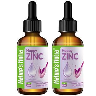 2瓶/莱思纽卡婴幼儿童锌滴剂婴儿宝宝补锌钙镁锌搭液体钙铁锌乳钙