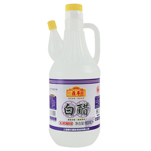 鼎丰白醋800ML上海白醋家用泡脚洗脸除污去垢食用凉拌调味醋沾醋