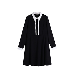 上班族孕妇职业装冬连衣裙内搭通勤孕妇装春装2026新款纯棉连衣裙