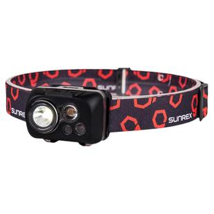 SUNREI山力士 感应头灯户外悦动X强光远射防水头带灯夜钓鱼骑行灯