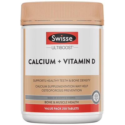 Swisse钙片钙+维生素D250粒