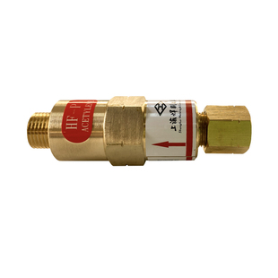 工字牌HF-P2乙炔丙烷燃气氢气回火防止器液化气表焊割气体回火阀