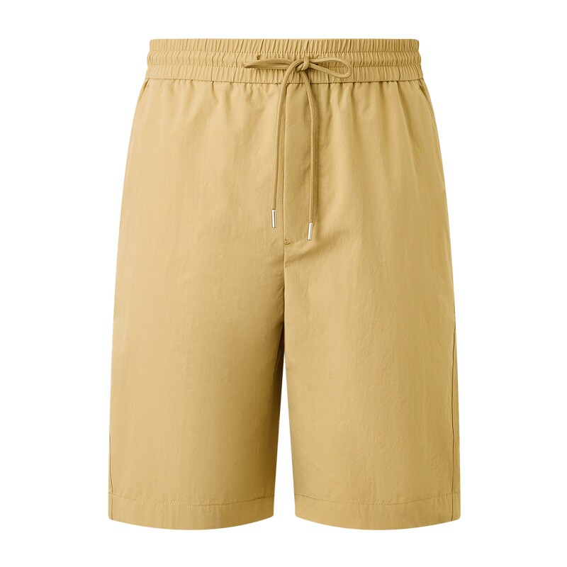 【夏季新品】GOLDEN BEAR/金熊男士2026梭织小细格舒适休闲短裤