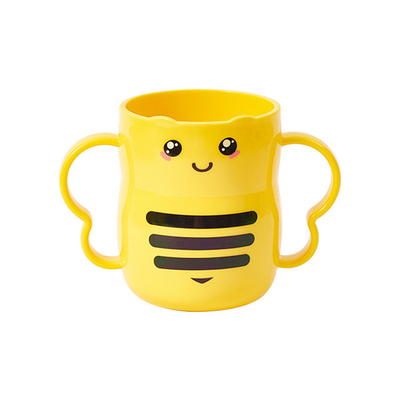 Mintrain小蜜蜂塑料双耳口杯