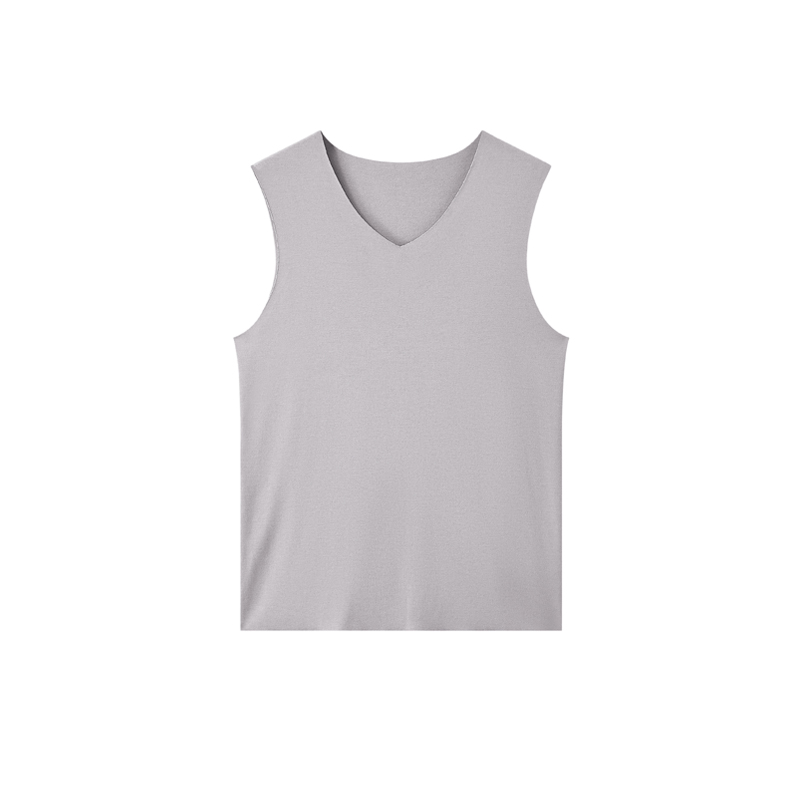 [轻暖]曼妮芬男士MW1背心秋冬内搭含羊毛红打底内衣抗静电无痕V领