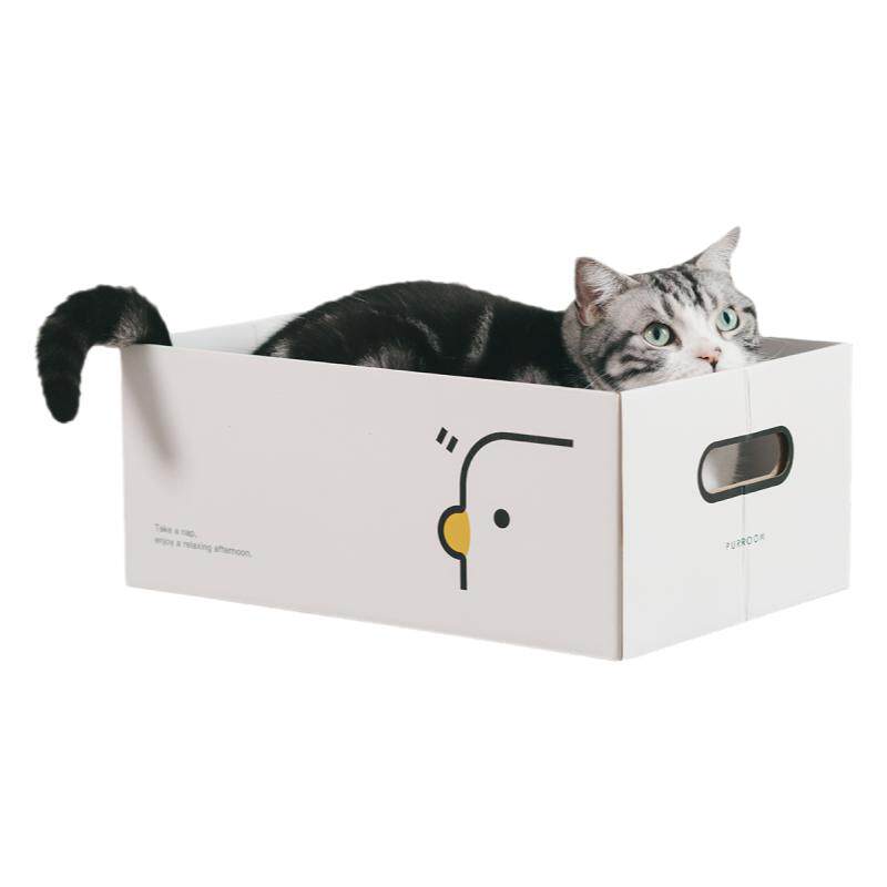 猫窝牛奶盒PURROOM多功能猫抓板