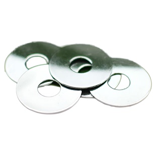 台灯底盘固定空心铁艺白锌垫片螺母牙杆辅助紧固五金圆片灯饰配件