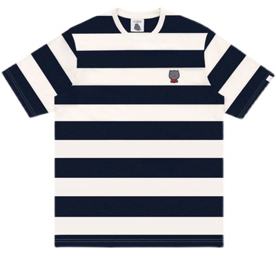 CATXMAN周柏豪经典条纹短袖t恤