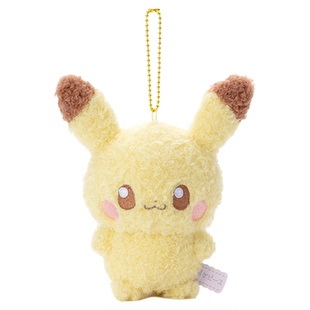 tomy宝可梦pokepeace系列毛绒挂件皮卡丘波加曼谜拟Q玩偶公仔挂饰
