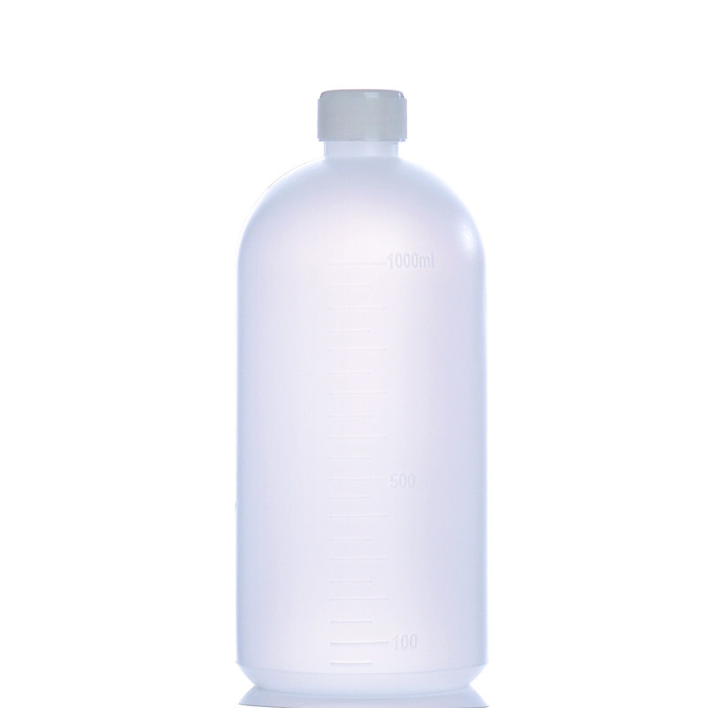 特厚塑料分装瓶大口密封空瓶广口瓶聚乙烯小口瓶250ml试剂样品瓶4