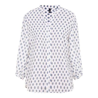 lovete宽松休闲长袖秋季印花衬衫