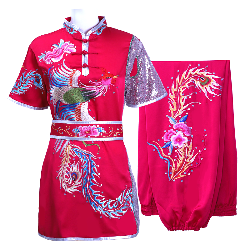大业亨通长拳武术服女现货速发