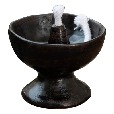 家用茶室氛围灯酥油灯烛台长明灯