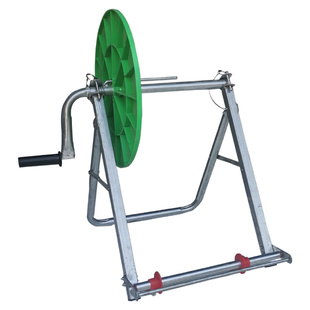 新款水带神器卷收器农用灌溉水管收放盘机器折叠百米卷管架子