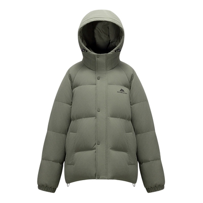 美特斯邦威连帽保暖羽绒服