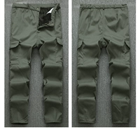 Чистый хлопок [DM Army Green Velvet] одиночные брюки