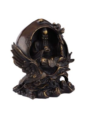 铜寿中寿老寿星摆件寿桃祝寿礼品