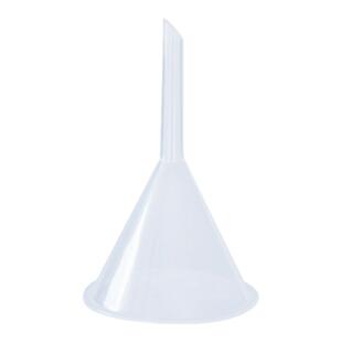 塑料漏斗60mm/90mm/120mm口径三角漏斗锥形漏斗化学仪器Plastic Conical Funnel