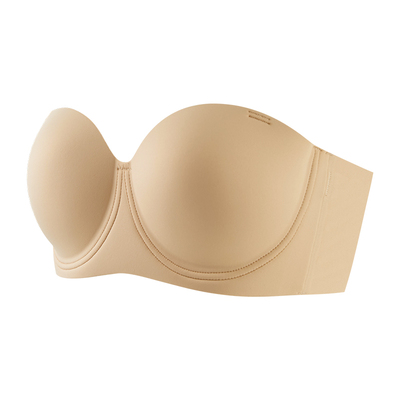 防滑无钢圈上托大码无肩带