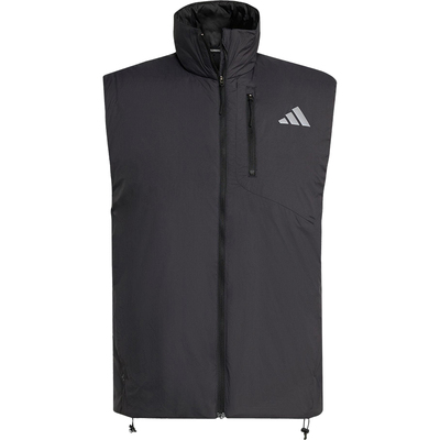 Adidas/阿迪达斯正品2025冬季男士立领保暖跑步运动棉马甲JM5715