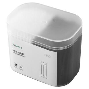 日本专用掏耳朵棉签棒化妆无菌一次性耳朵黑色双头棉花棒尖头清洁