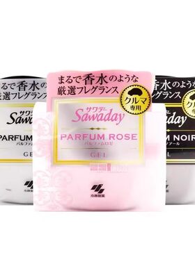 日本小林制药车载固体香薰空气清新剂芳香剂消臭除异味持久留香